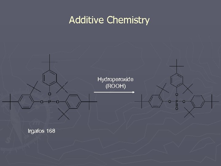 Additive Chemistry Hydroperoxide (ROOH) Irgafos 168 