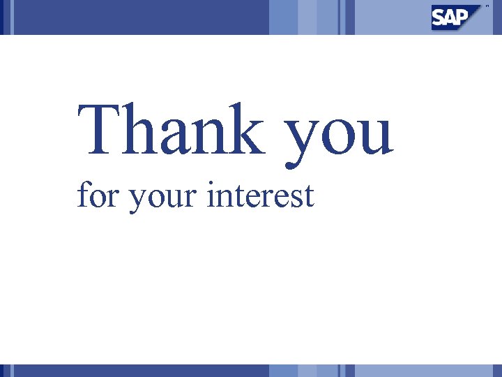 Thank you for your interest 