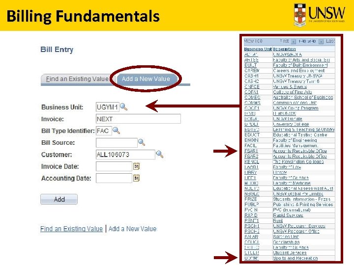 Billing Fundamentals 