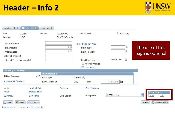 Header – Info 2 The use of this page is optional 