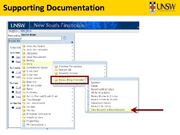 Supporting Documentation 