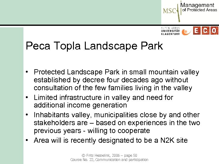 Peca Topla Landscape Park • Protected Landscape Park in small mountain valley established by