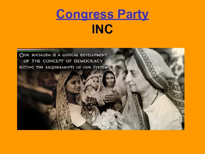 Congress Party INC 