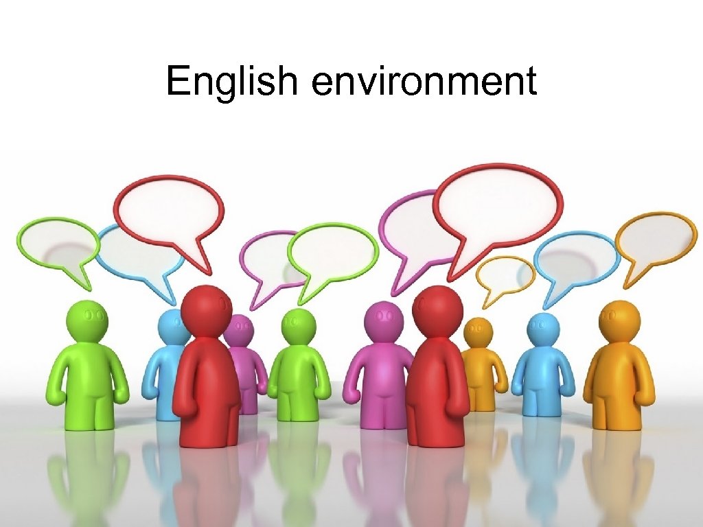 English environment 