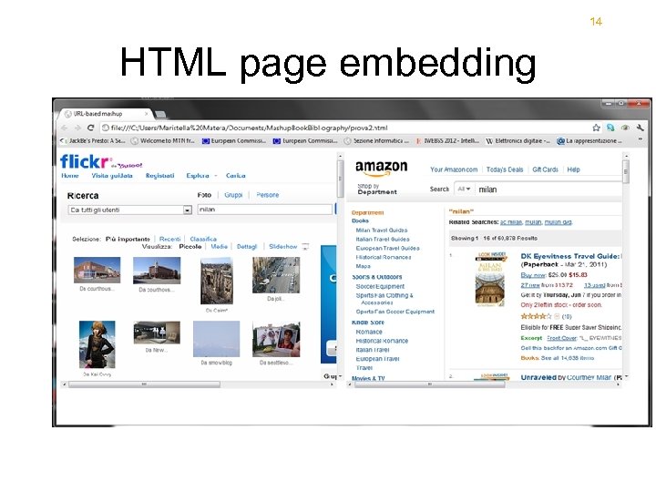 14 HTML page embedding 