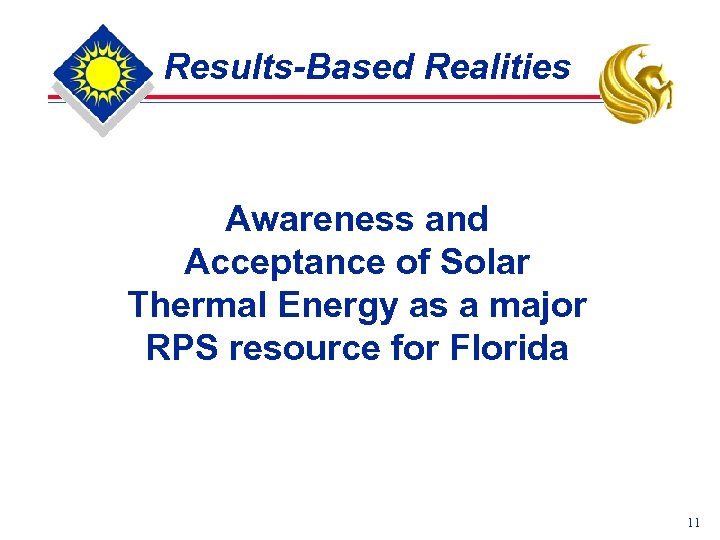 Results-Based Realities Awareness and Acceptance of Solar Thermal Energy as a major RPS resource