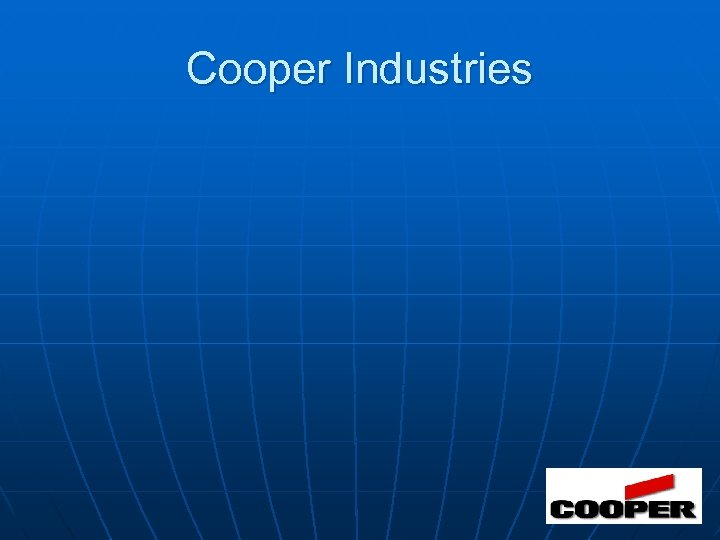 Cooper Industries 