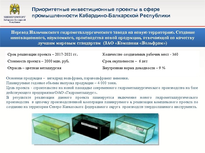 Приоритетный инвестиционный проект