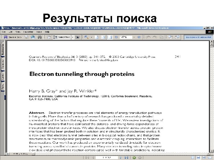 Результаты поиска 