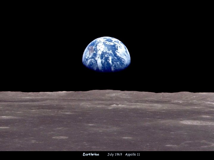 Earthrise July 1969 Appollo 11 
