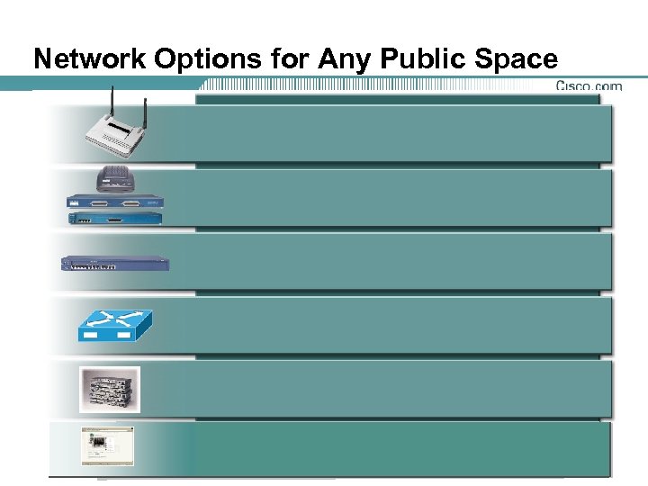 Network Options for Any Public Space 
