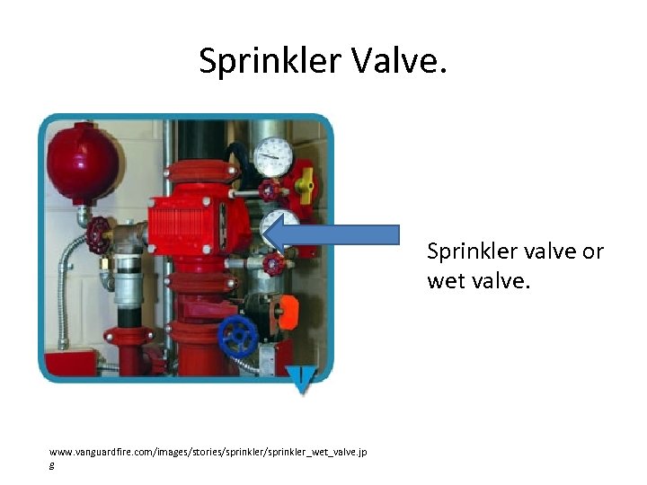 Sprinkler Valve. Sprinkler valve or wet valve. www. vanguardfire. com/images/stories/sprinkler_wet_valve. jp g 