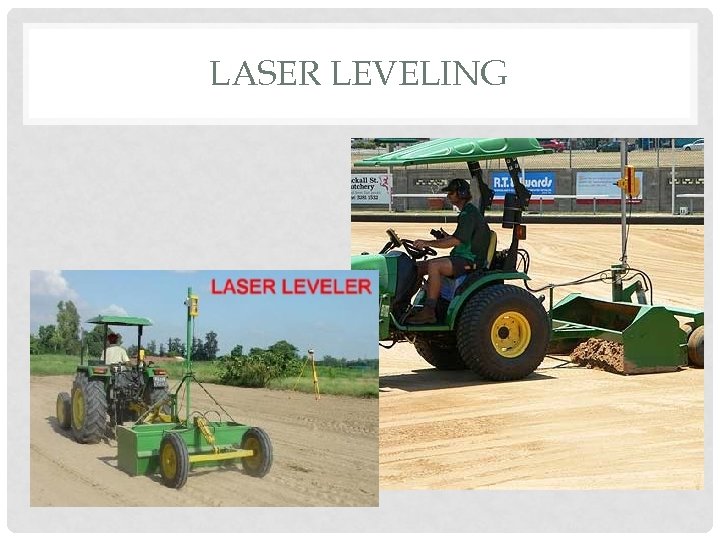 LASER LEVELING 