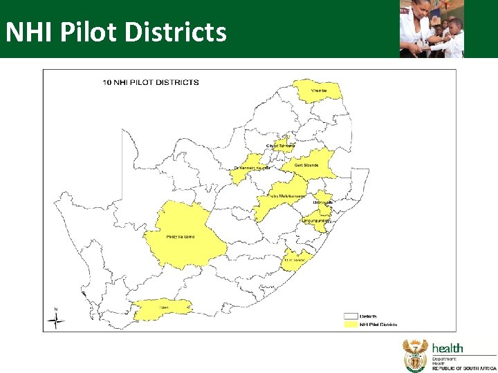 NHI Pilot Districts 