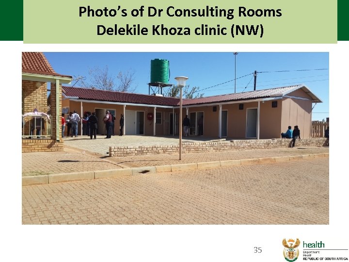 Photo’s of Dr Consulting Rooms Delekile Khoza clinic (NW) 35 