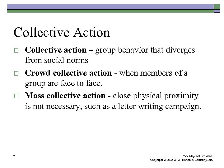 Chapter 18 Collective Action Social Movements And Social