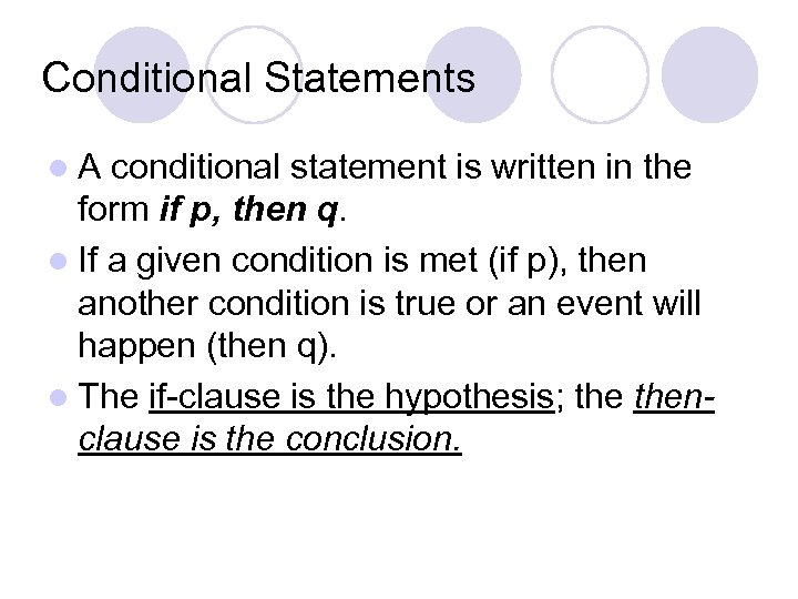 Lesson 2 4 Logical Sequencing Conditional Statements