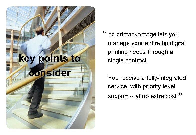  hp printadvantage lets you key points to consider manage your entire hp digital