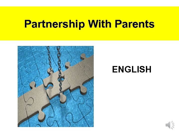 Partnership With Parents ENGLISH 