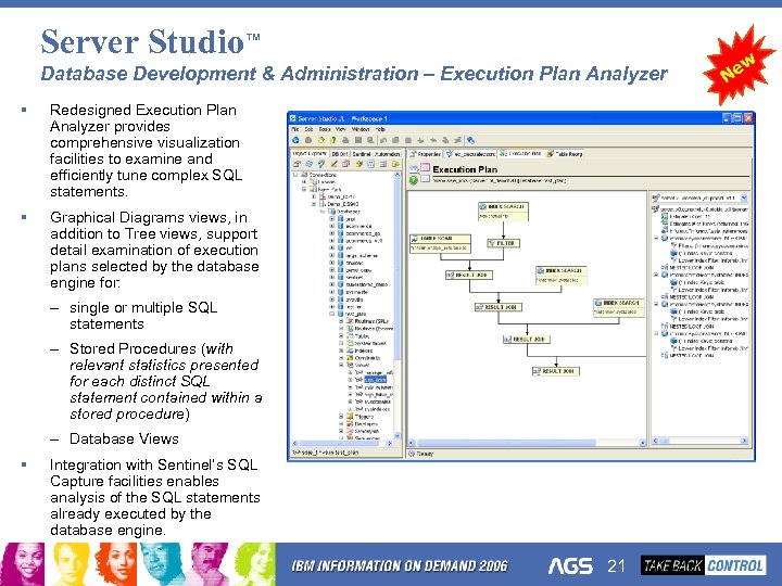 Server Studio™ Database Development & Administration – Execution Plan Analyzer § Redesigned Execution Plan