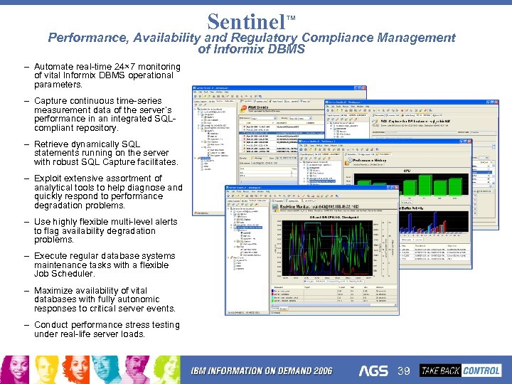 Sentinel™ Performance, Availability and Regulatory Compliance Management of Informix DBMS – Automate real-time 24×