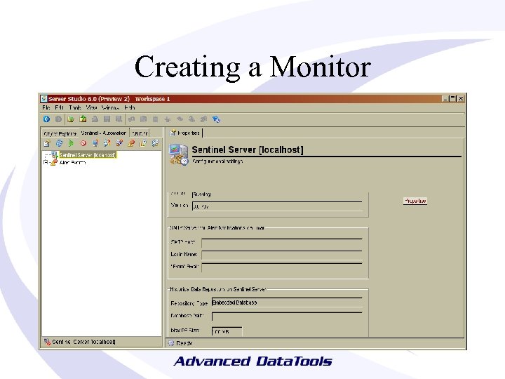 Creating a Monitor 