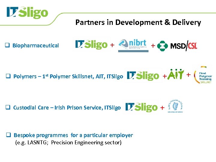 Partners in Development & Delivery q Biopharmaceutical + q Polymers – 1 st Polymer