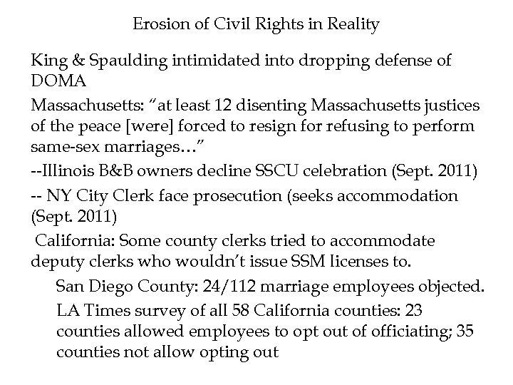Erosion of Civil Rights in Reality King & Spaulding intimidated into dropping defense of