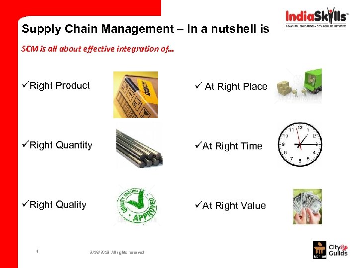 Supply Chain Management – In a nutshell is SCM is all about effective integration