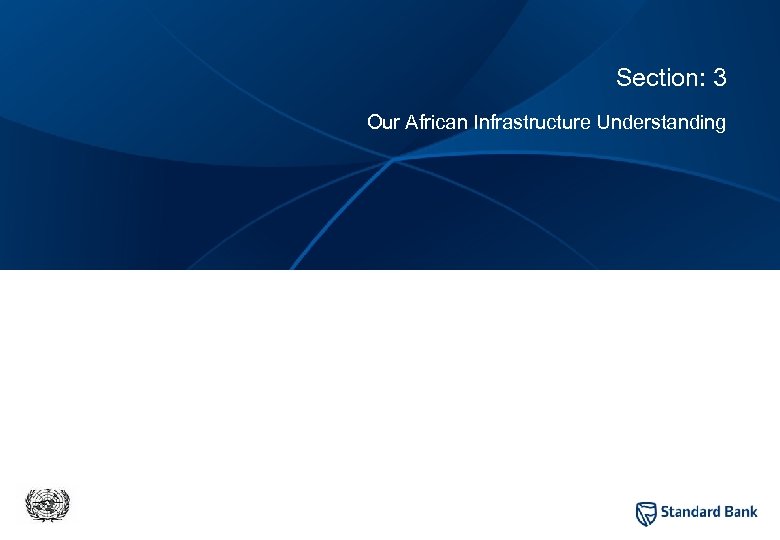 Private and confidential Section: 3 Our African Infrastructure Understanding 