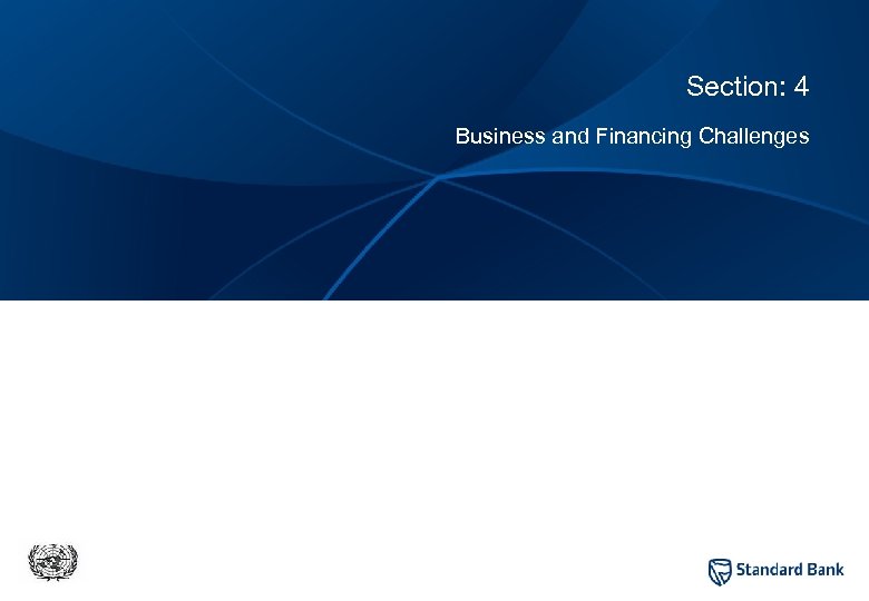 Private and confidential Section: 4 Business and Financing Challenges 