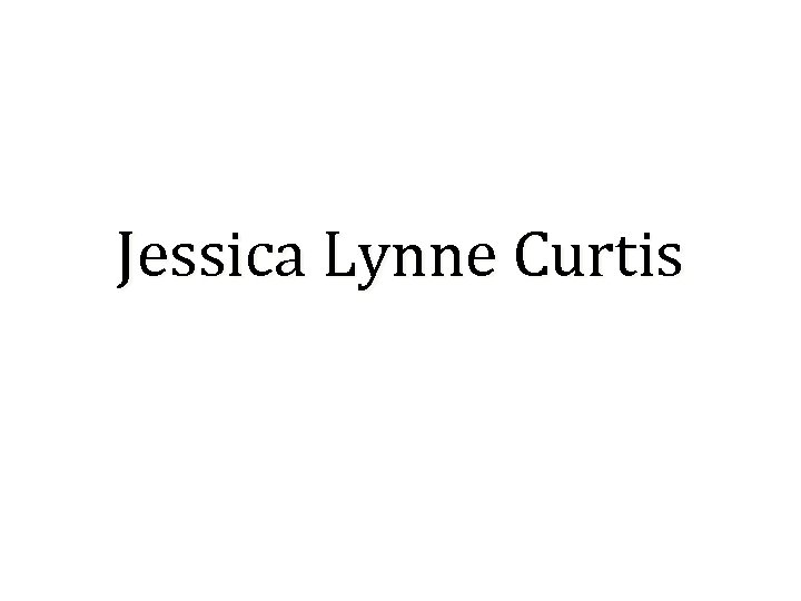 Jessica Lynne Curtis 