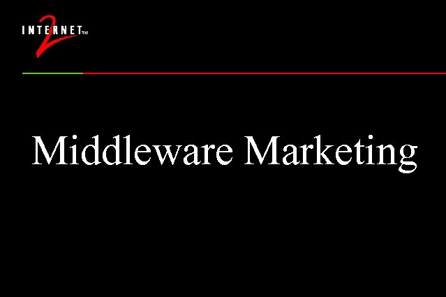 Middleware Marketing 