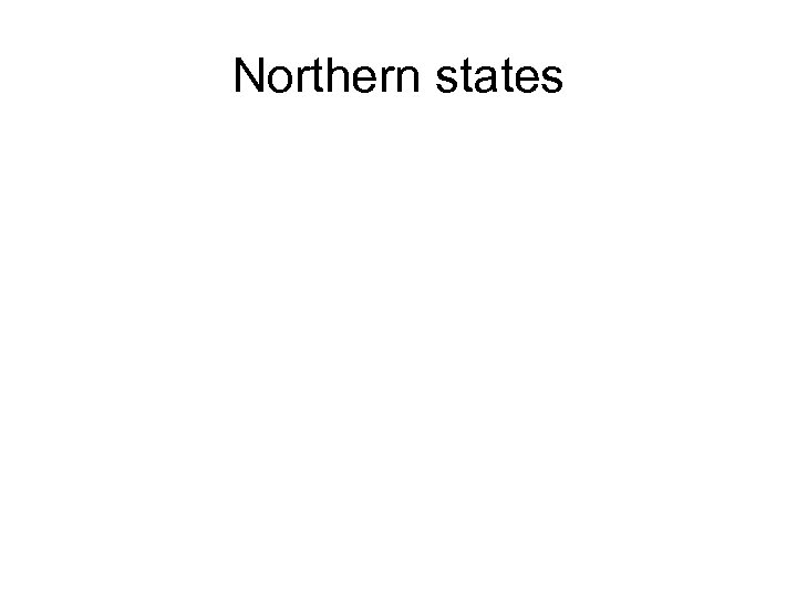 Northern states 