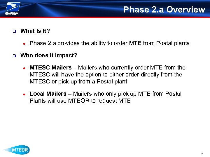 Phase 2. a Overview q What is it? ● q Phase 2. a provides