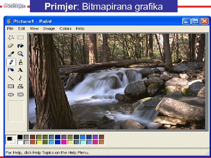 Primjer: Bitmapirana grafika 18. 3. 2018. 13: 04 Glava 6 22 