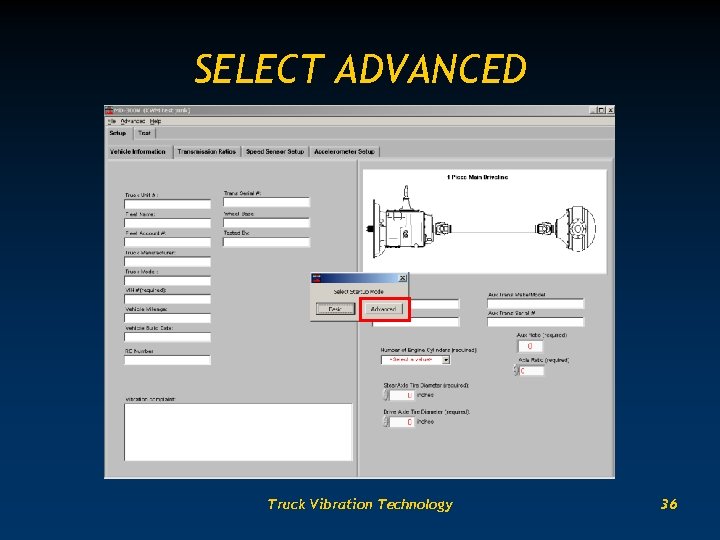 SELECT ADVANCED Truck Vibration Technology 36 