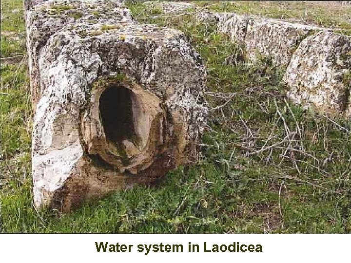 Water system in Laodicea 