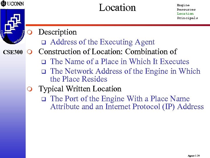 Location m CSE 300 m m Engine Resources Location Principals Description q Address of