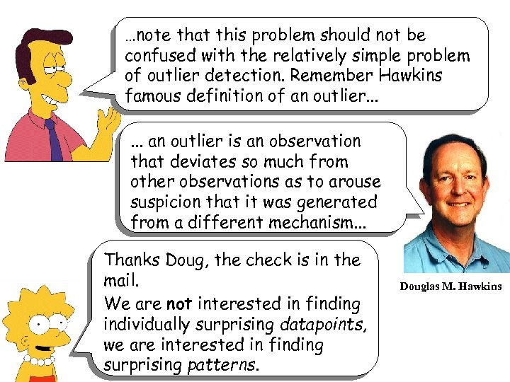 …note that this problem should not be confused with the relatively simple problem of