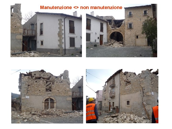 Manutenzione <> non manutenzione 