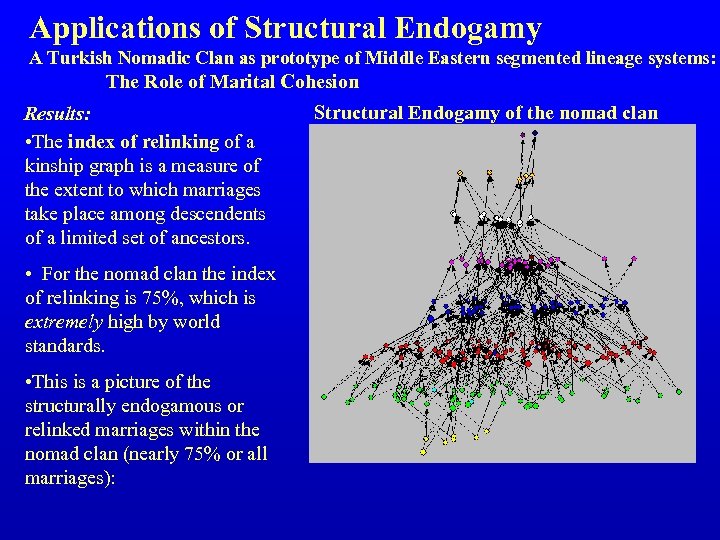 Applications of Structural Endogamy A Turkish Nomadic Clan as prototype of Middle Eastern segmented