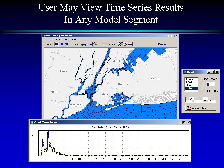 User May View Time Series Results In Any Model Segment 