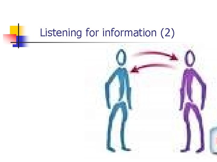 Listening for information (2) 