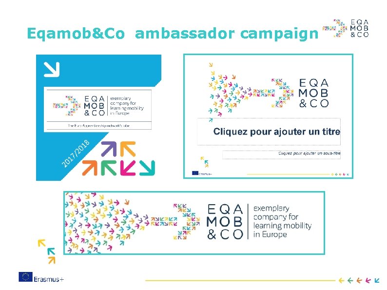 Eqamob&Co ambassador campaign 