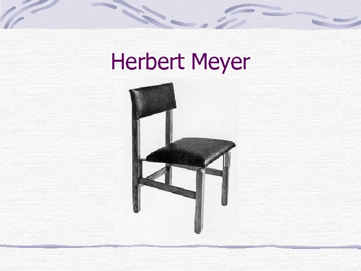 Herbert Meyer 