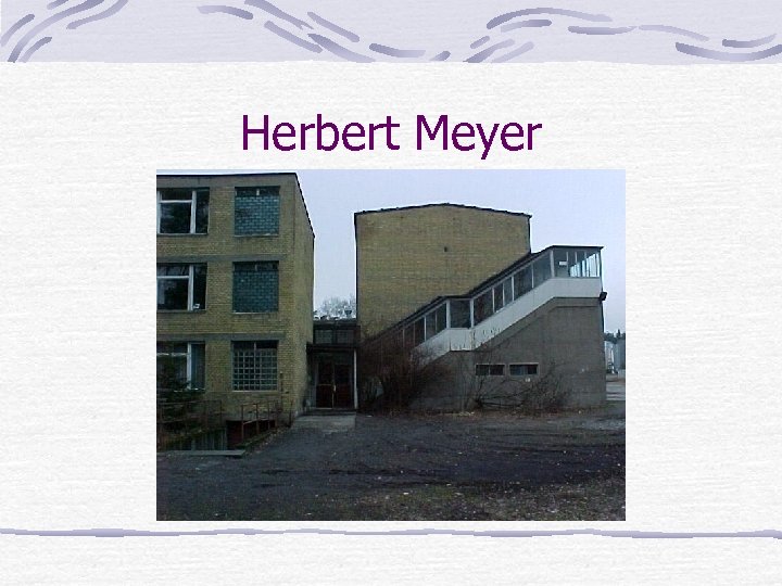 Herbert Meyer 