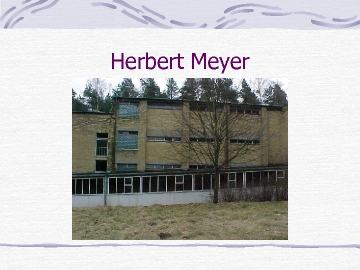Herbert Meyer 
