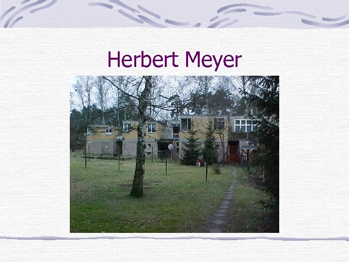Herbert Meyer 
