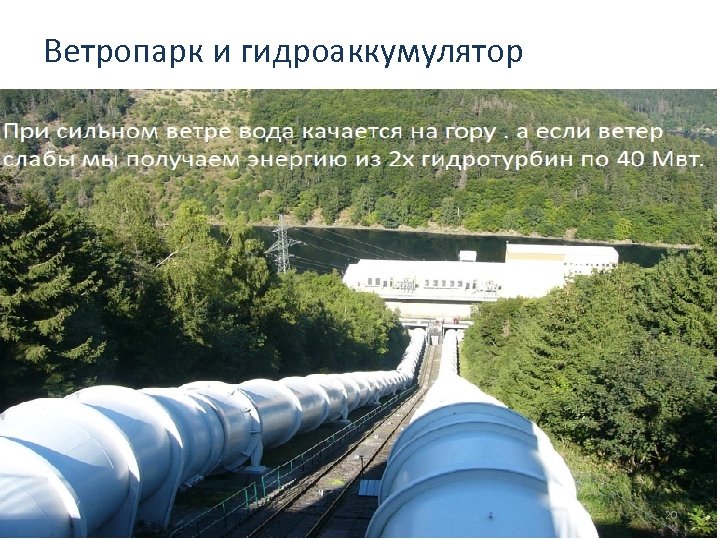 Ветропарк и гидроаккумулятор 20 